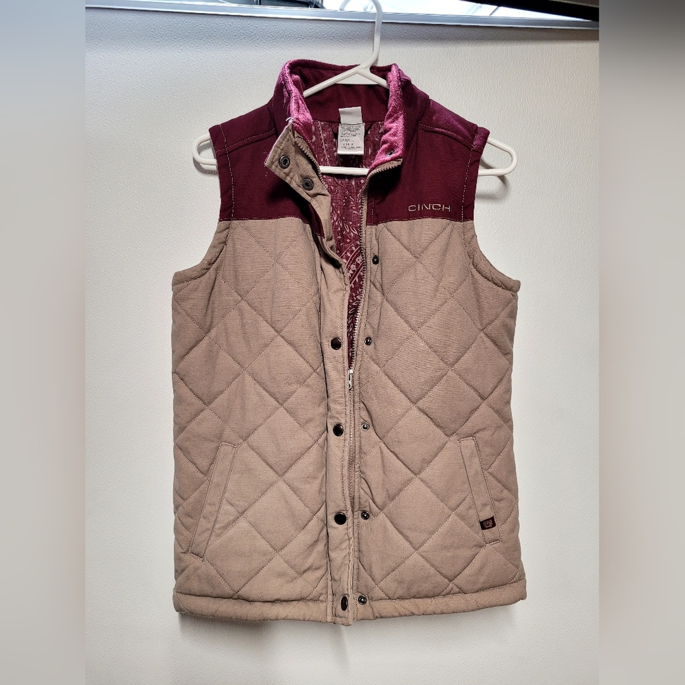 Womens cinch vest